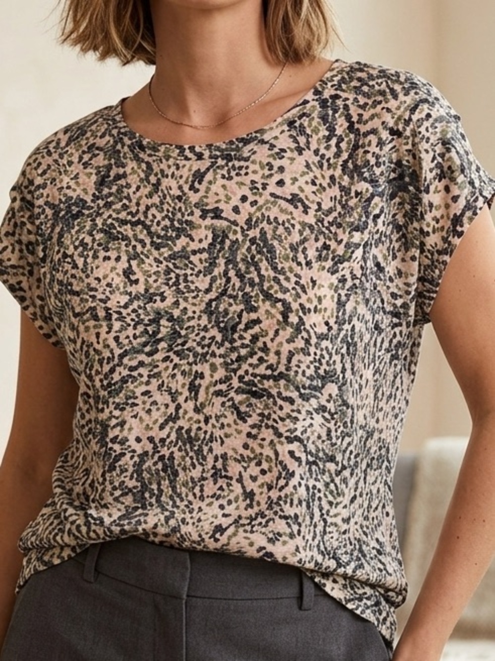 Garcia Jeans Oversized Printed T-Shirt